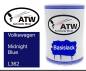 Preview: Volkswagen, Midnight Blue, L362: 500ml Lackdose, von ATW Autoteile West.